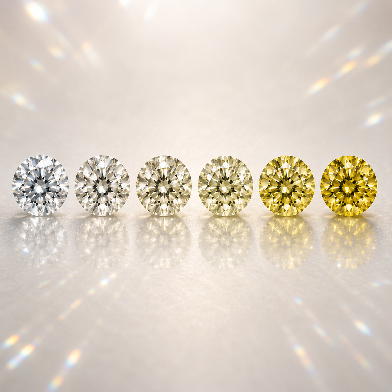Diamond color comparison