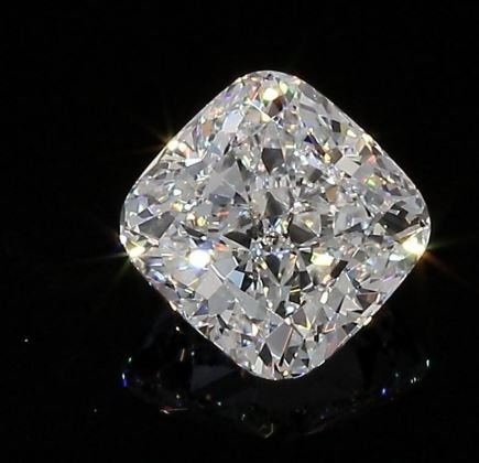 Cushion cut diamond